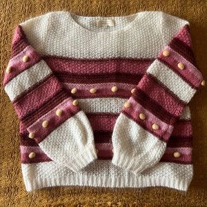 Oversized multicolor jumper